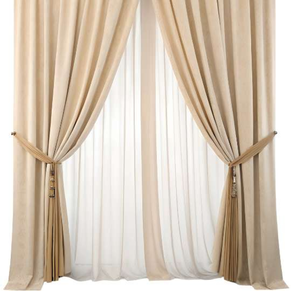 Rèm vải hoa văn cổ điển